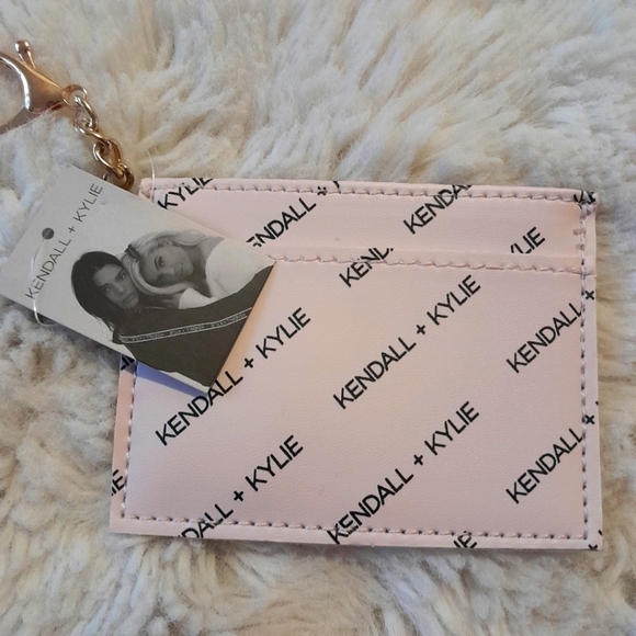 Kendall & Kylie Accessories - Kendall + Kylie Pink Card Holder NWT